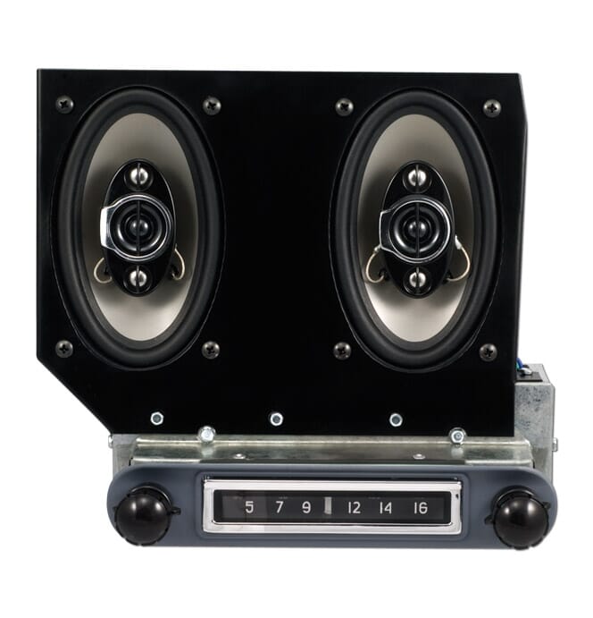 1954) Original Style Repro AM/FM Radio w/ Speaker Assembly - Chevrolet