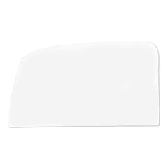 (1936-38)  Door Glass - Clear Low Roof