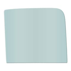 (1951-54)  Door Glass - Green Tint