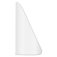 (1964-66)  Vent Glass - Clear