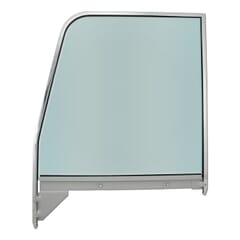 (1955-59) Door Glass Window Frame Complete-L-Chrome-Tinted