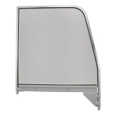 (1955-59) Door Glass Window Frame Complete-R-Chrome-Clear