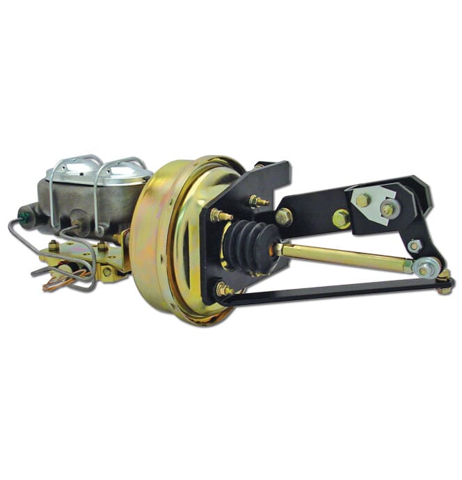 1955-1957 Chevrolet Power Brake Booster – 8" Booster With 1-1/8" Master Cylinder, Disc/Disc Valve