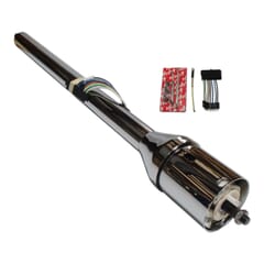 (1967-72) Tilt Steering Column-Floor Shift-Chrome