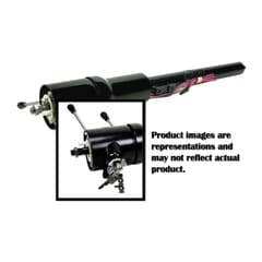 (1973-78) Tilt Steering Column-Floor Shift-Black Powder Coated