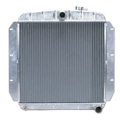(1955-59)  Radiator - Aluminum - V8 and 6cyl - USA Made