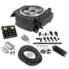 Holley Sniper 2 EFI Self-Tuning Master Kit - Black Finish