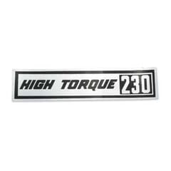 (1963-65) Valve Cover Decals-High Torque 230