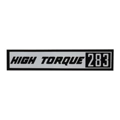 (1962-66) Valve Cover Decal-High Torque 283