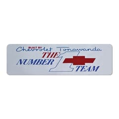 (1967-72) Valve Cover Decal-Tonawanda No