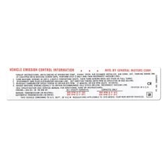 (1970) Emission Decal-350-300HP