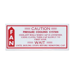 (1979-80) Caution Fan Decal