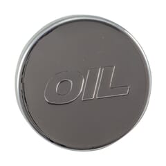 (1967-93) Oil Filler Cap-Chrome-Rubber, Push In