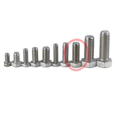 (1947-98) Stainless Hex Head Bolt-3/8-16 x 1