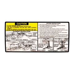 (1978-79) Jack Instruction Decal