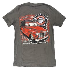 Classic Parts T-Shirt- Red 52 - Gray