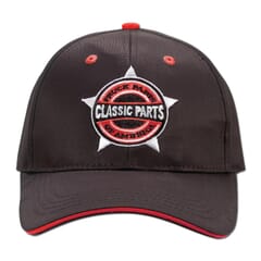 Hat - Classic Parts - Embroidered - Black/Red