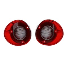 (1972) Backup Lamp Lens LED W/Trim pr.