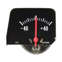 (1968-74) Console Battery Gauge - Black