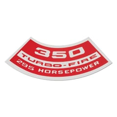 (1967-68) Air Cleaner Decal-350/295