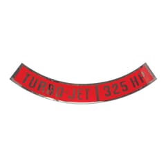 (1967-70) Air Cleaner 325 Horsepower Decal