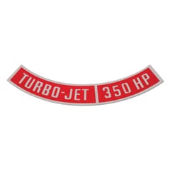 (1967-70) Air Cleaner 350 Horsepower Decal