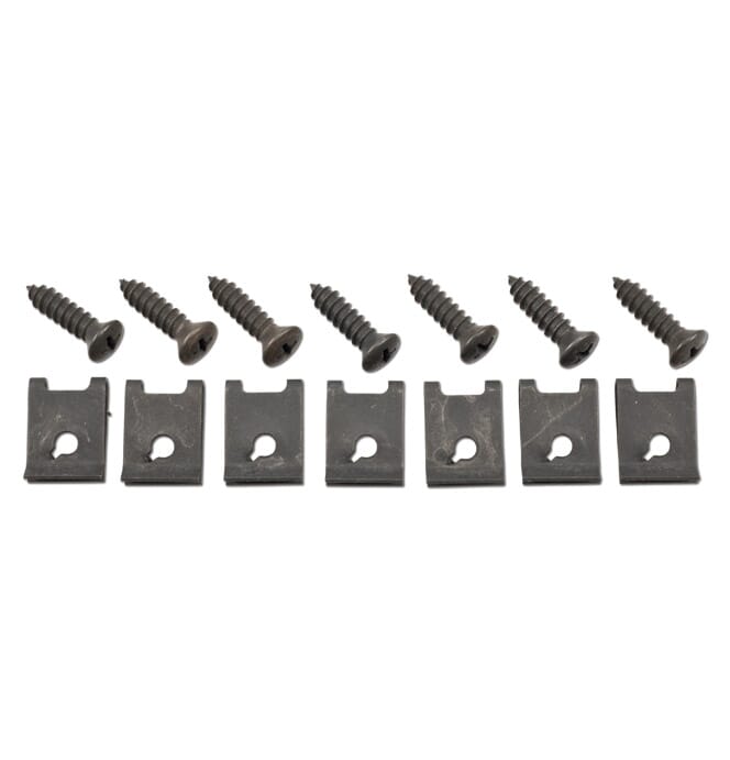OER Dash Carrier Clip Pair For 1967-1968 Pontiac Firebird & Chevy Camaro – C68200