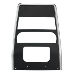 (1967-68) Center Dash Panel-Black-w/o A/C