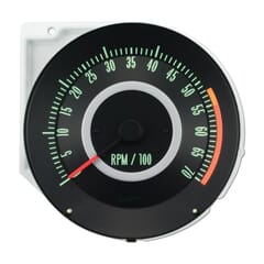 (1967) Tachometer-w/5500 rpm Redline