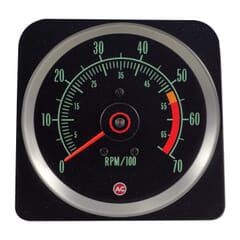 (1969) Tachometer-w/5500 rpm Redline LS