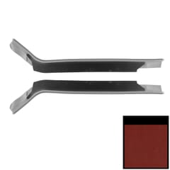 (1968-69) Door Jamb Windlace Molding Hdtp. Red