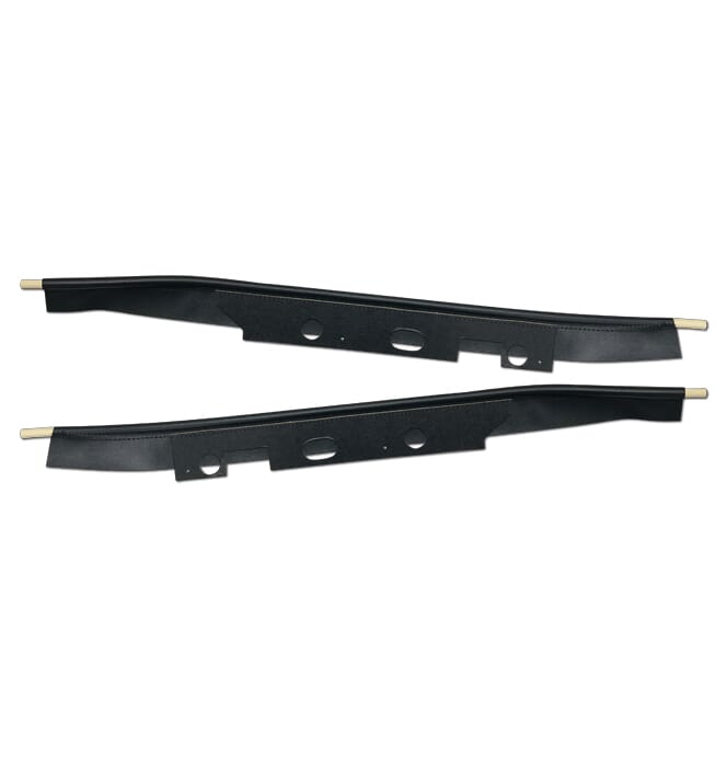 1968-69) Door Jamb Windlace Molding Conv. Black