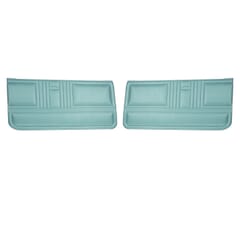 (1967) Door Panels Front-Std-Light Blue-pr