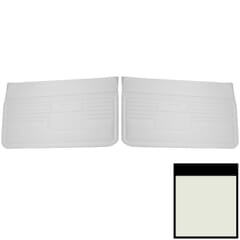 (1968) Door Panels Front-Std.-White-pr