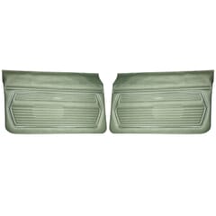 (1969) Door Panels Front-Std.-Dark Green-pr