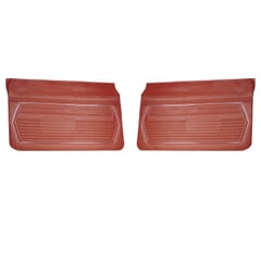 (1969) Door Panels Front-Std.-Red-pr