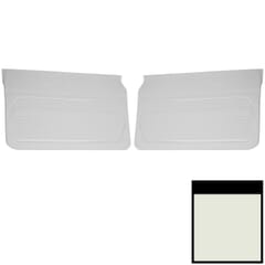 (1969) Door Panels Front-Std.-White-pr