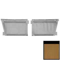 (1967) Door Panels Rear-Std.-Gold-Conv.-pr