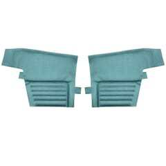 (1968) Door Panels Rear-Std.-Blue-Conv.-pr