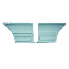 (1967) Door Panels Rear-Std.-Light Blue-Coupe-pr