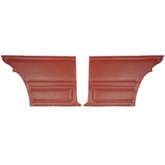 (1967) Door Panels Rear-Std.-Red-Coupe-pr