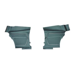 (1969) Door Panels Rear-Std.-Dark Blue-Coupe-pr