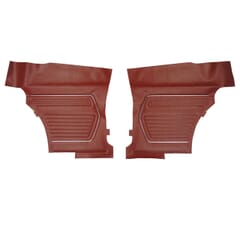 (1969) Door Panels Rear-Std.-Red-Coupe-pr