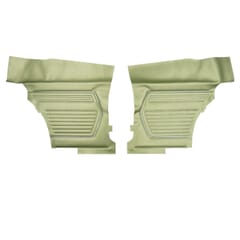 (1969) Door Panels Rear-Std.-Light Green-Coupe-pr