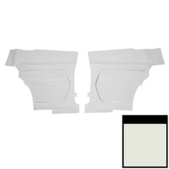 (1969) Door Panels Rear-Std.-White-Coupe-pr