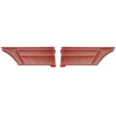 (1967) Door Panels-Dlx-Red-pr.-Rear-Coupe