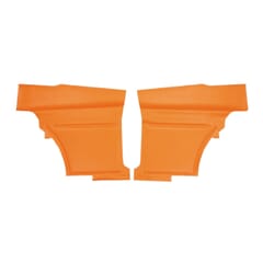 (1969) Door Panels-Dlx-Orange-pr.-Rear-Coupe