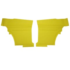 (1969) Door Panels-Dlx-Yellow-pr.-Rear-Coupe