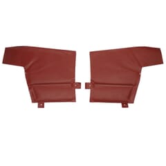 (1968-69) Door Panels-Dlx-Red-pr.-Rear-Conv.