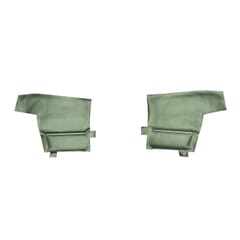 (1969) Door Panels-Dlx-DK Green-pr.-Rear-Conv.